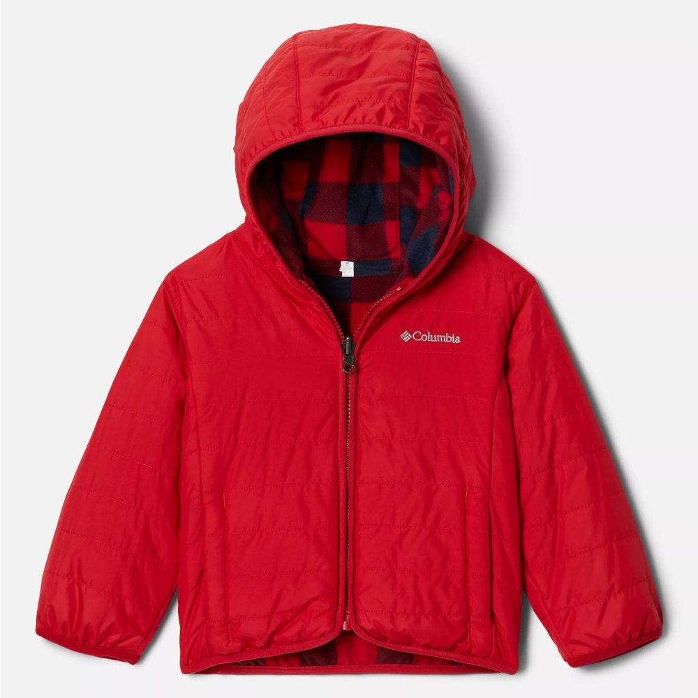 NWT Columbia Youth Ice Chips Reversible Hooded Jacket